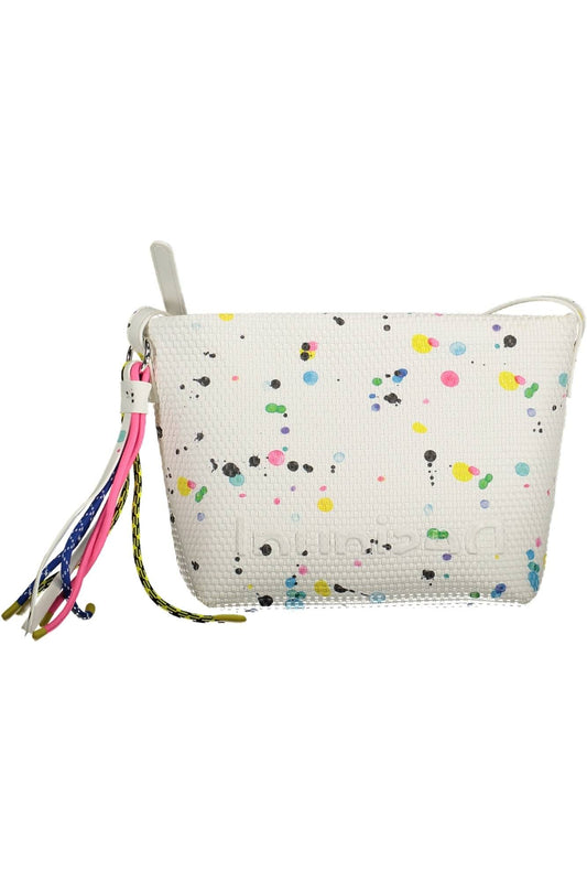 Chic Desigual White Shoulder Bag