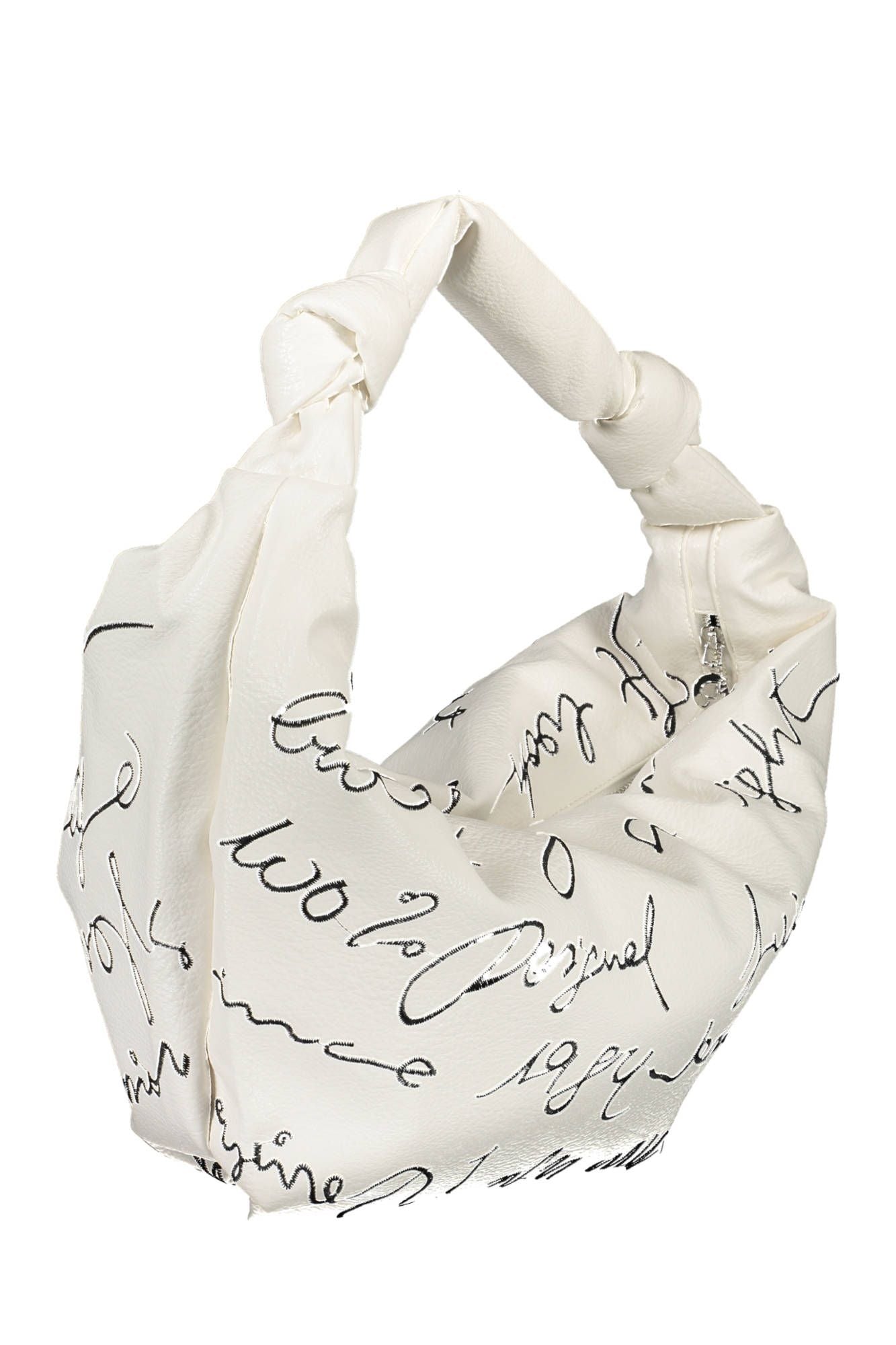 Desigual Chic White Contrasting Detail Handbag