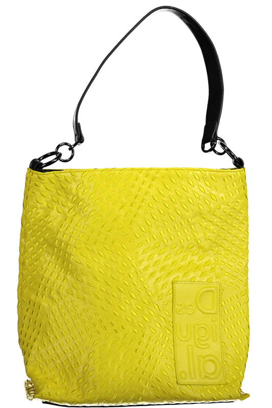 Desigual Chic Sunshine Yellow Shoulder Bag