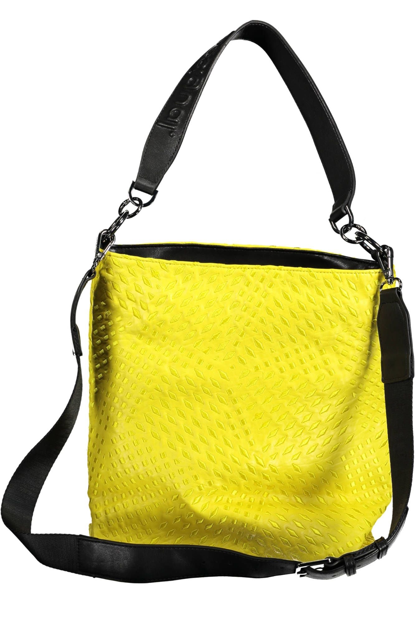 Desigual Chic Sunshine Yellow Shoulder Bag