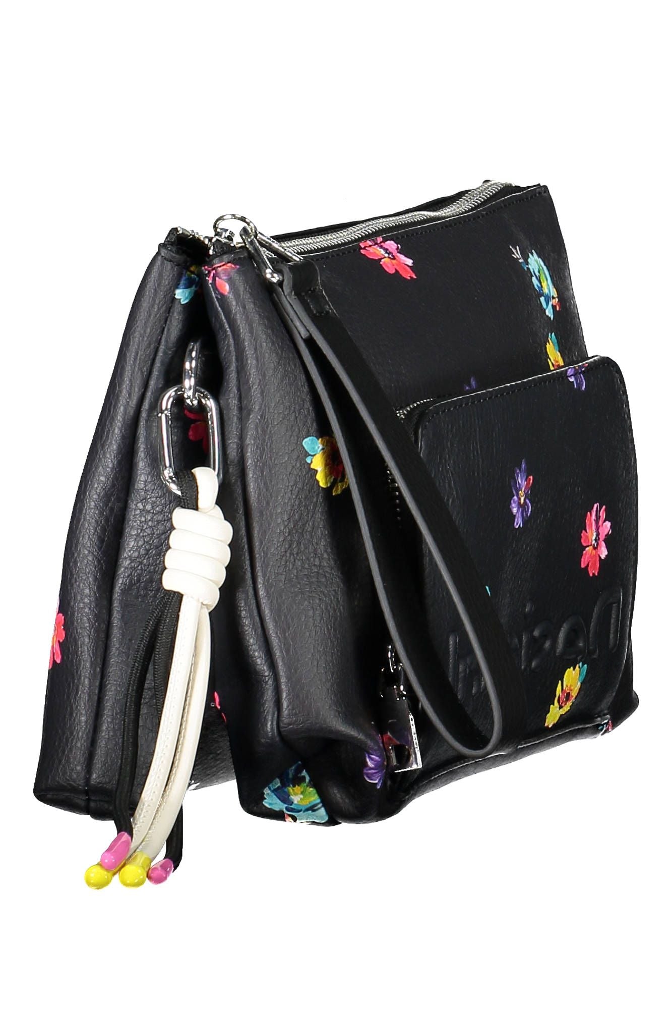 Desigual Chic Contrasting Details Handbag