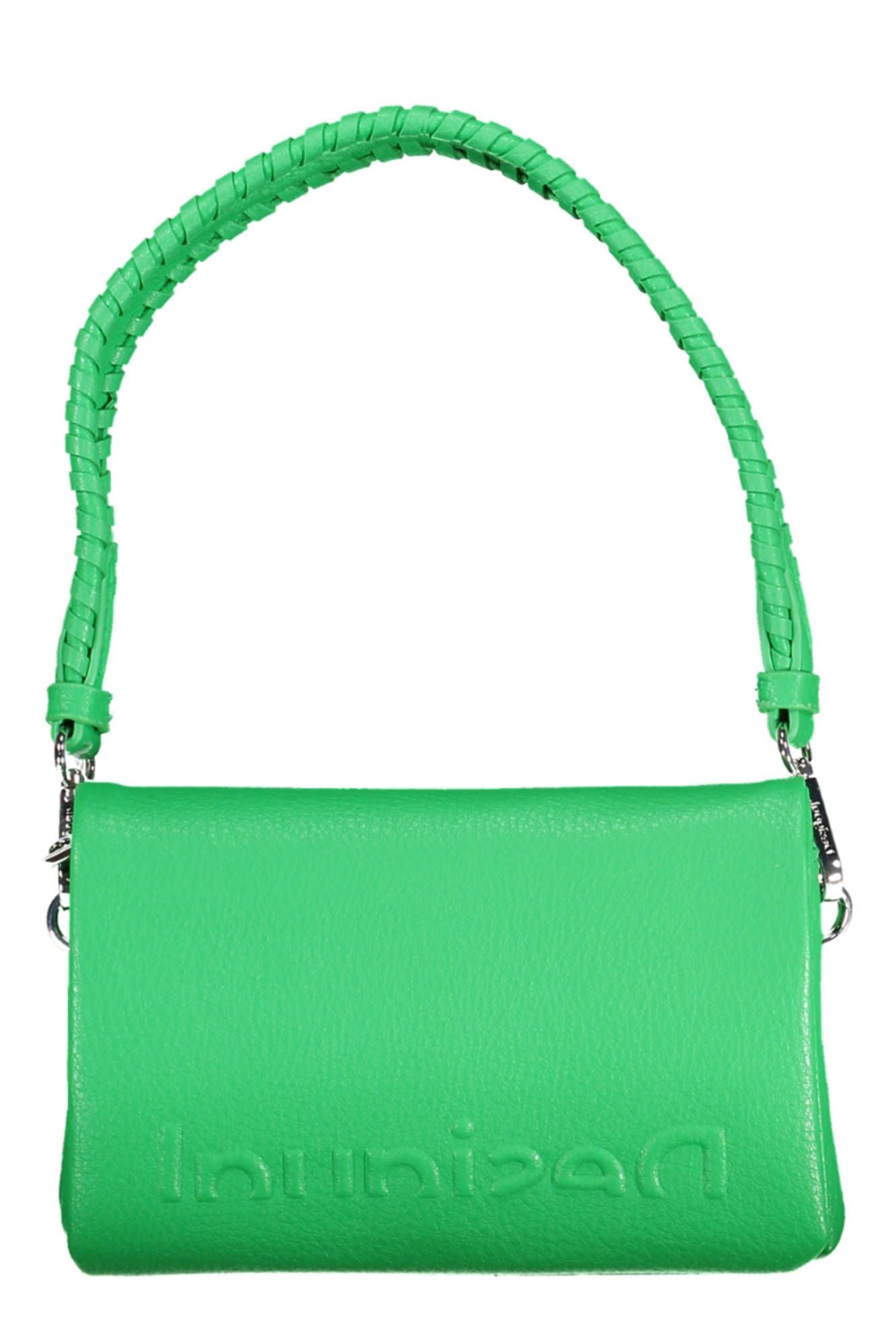 Desigual Chic Emerald Green Convertible Handbag