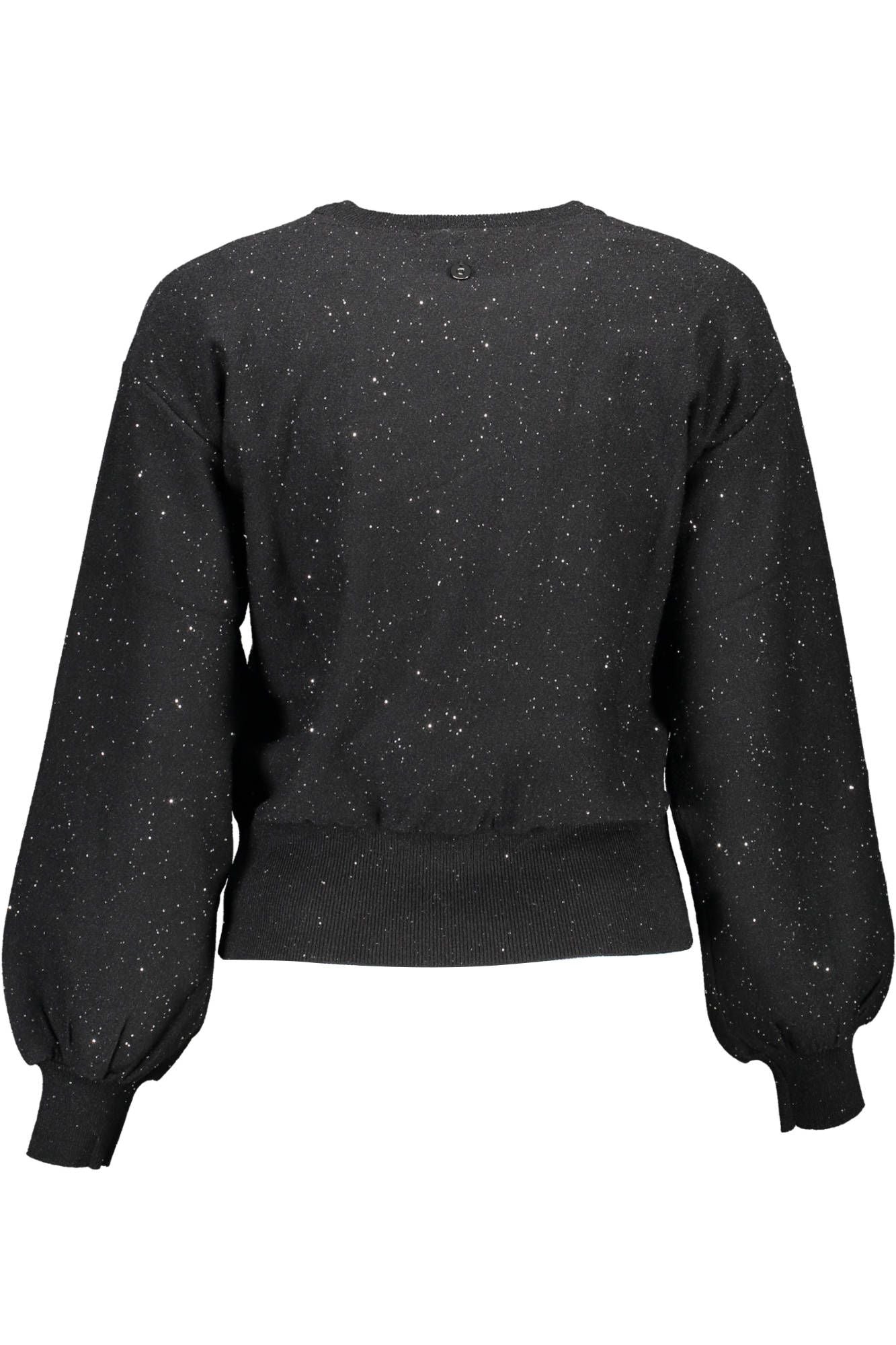 Desigual Elegant Long-Sleeved Sweater with Contrasting Accents