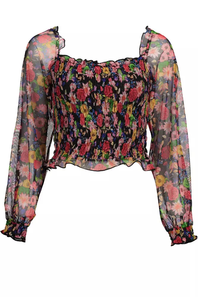 Desigual Chic Printed Long Sleeve Tee