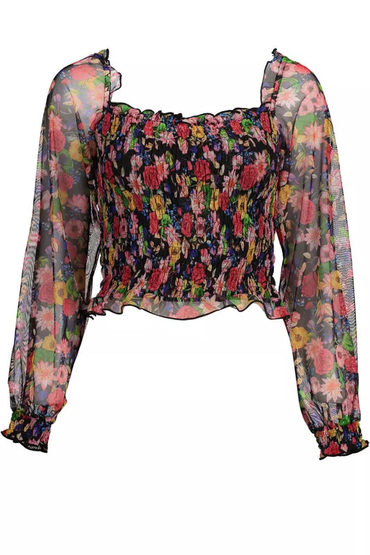 Desigual Chic Printed Long Sleeve Tee