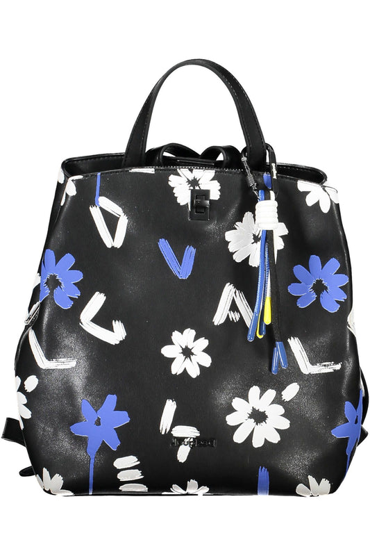 Desigual Chic Black Multi-Compartment Backpack