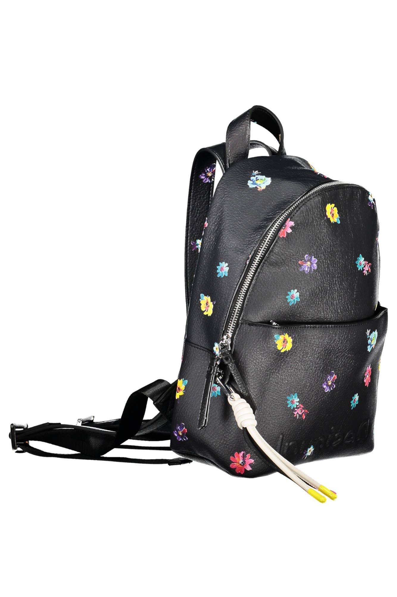 Desigual Chic Contrast Detail Black Backpack