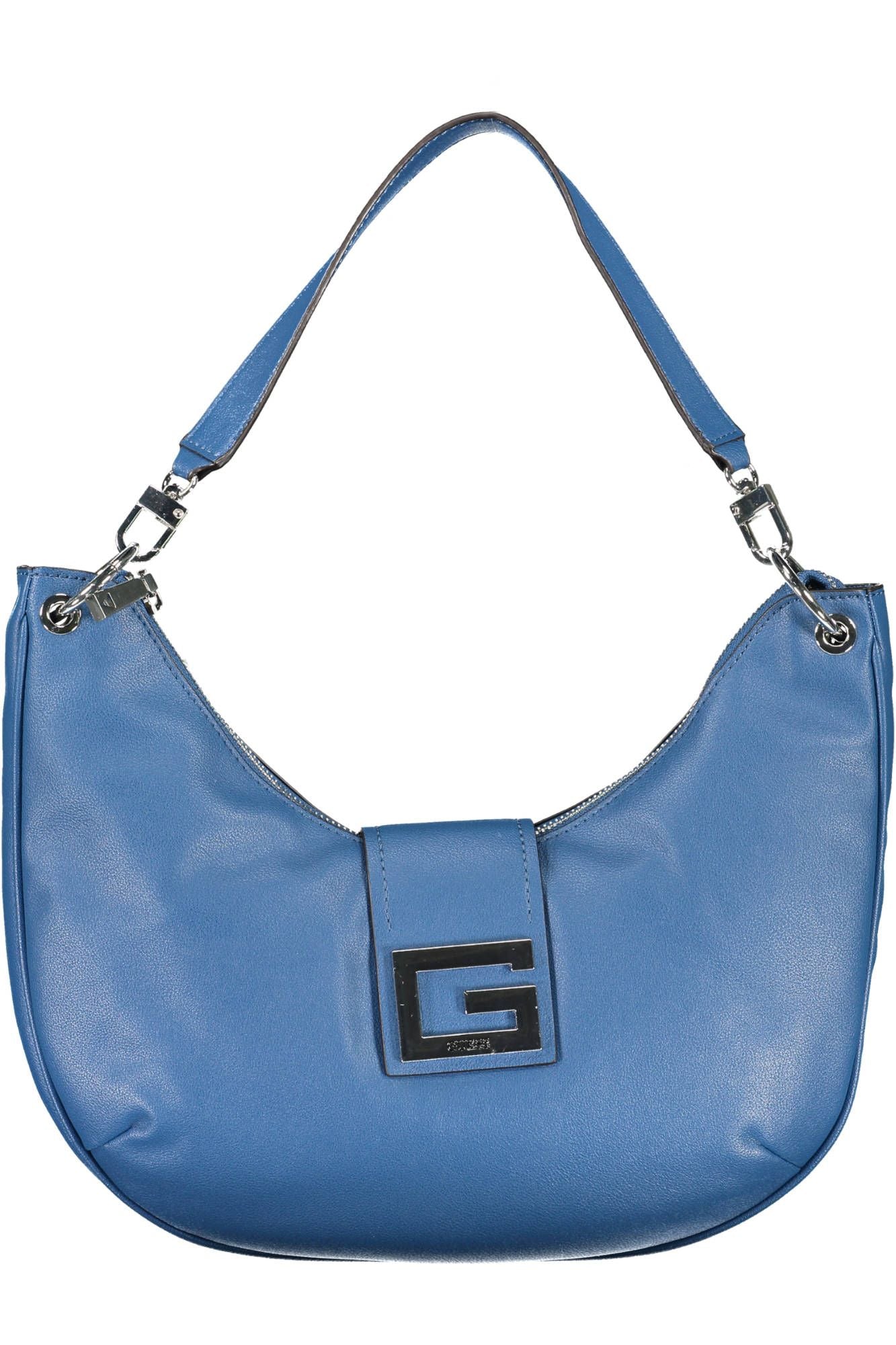 Guess Jeans Elegant Blue Handbag with Detachable Strap