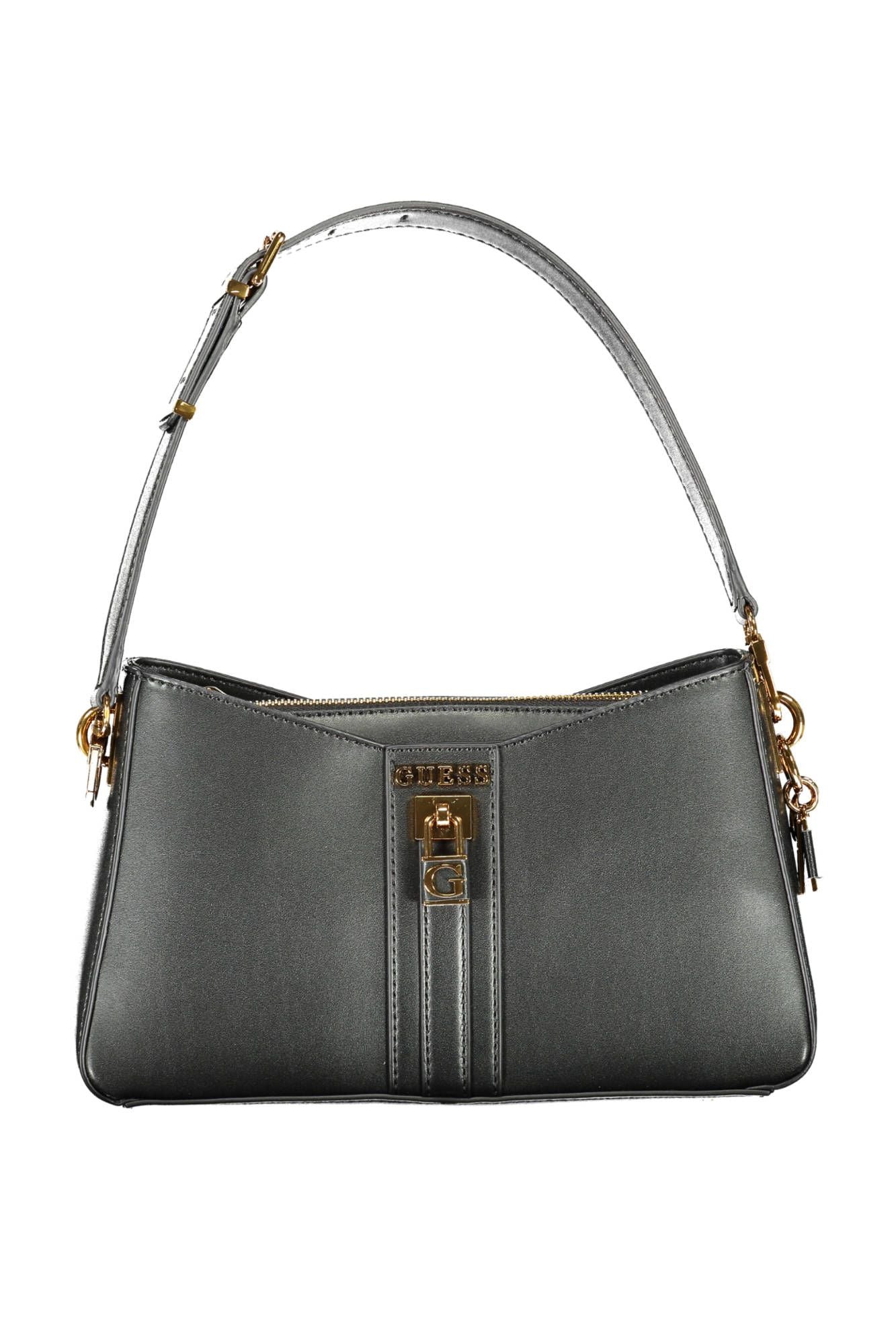 Guess Jeans Chic Black Contrasting Detail Shoulder Handbag