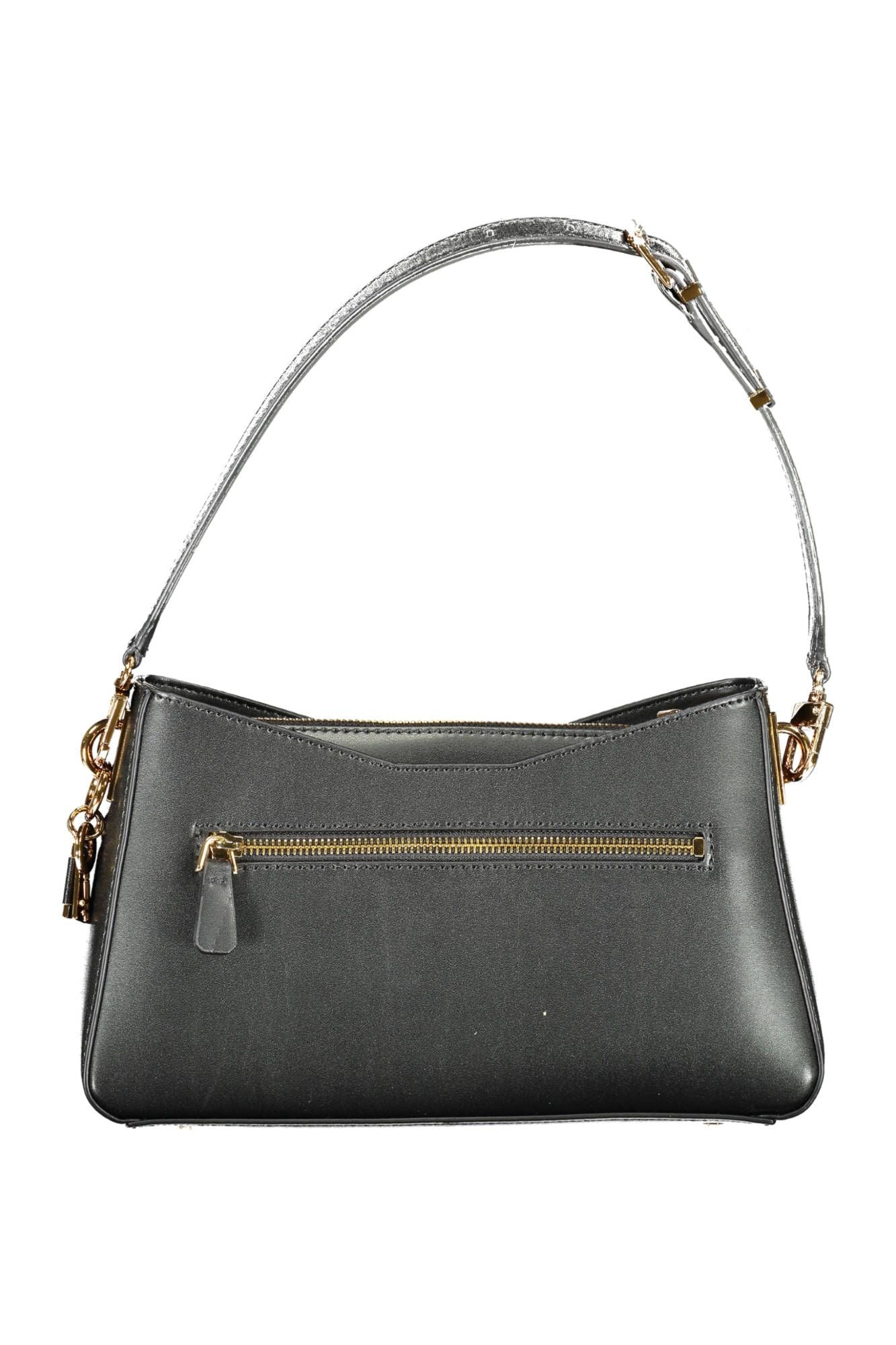 Guess Jeans Chic Black Contrasting Detail Shoulder Handbag