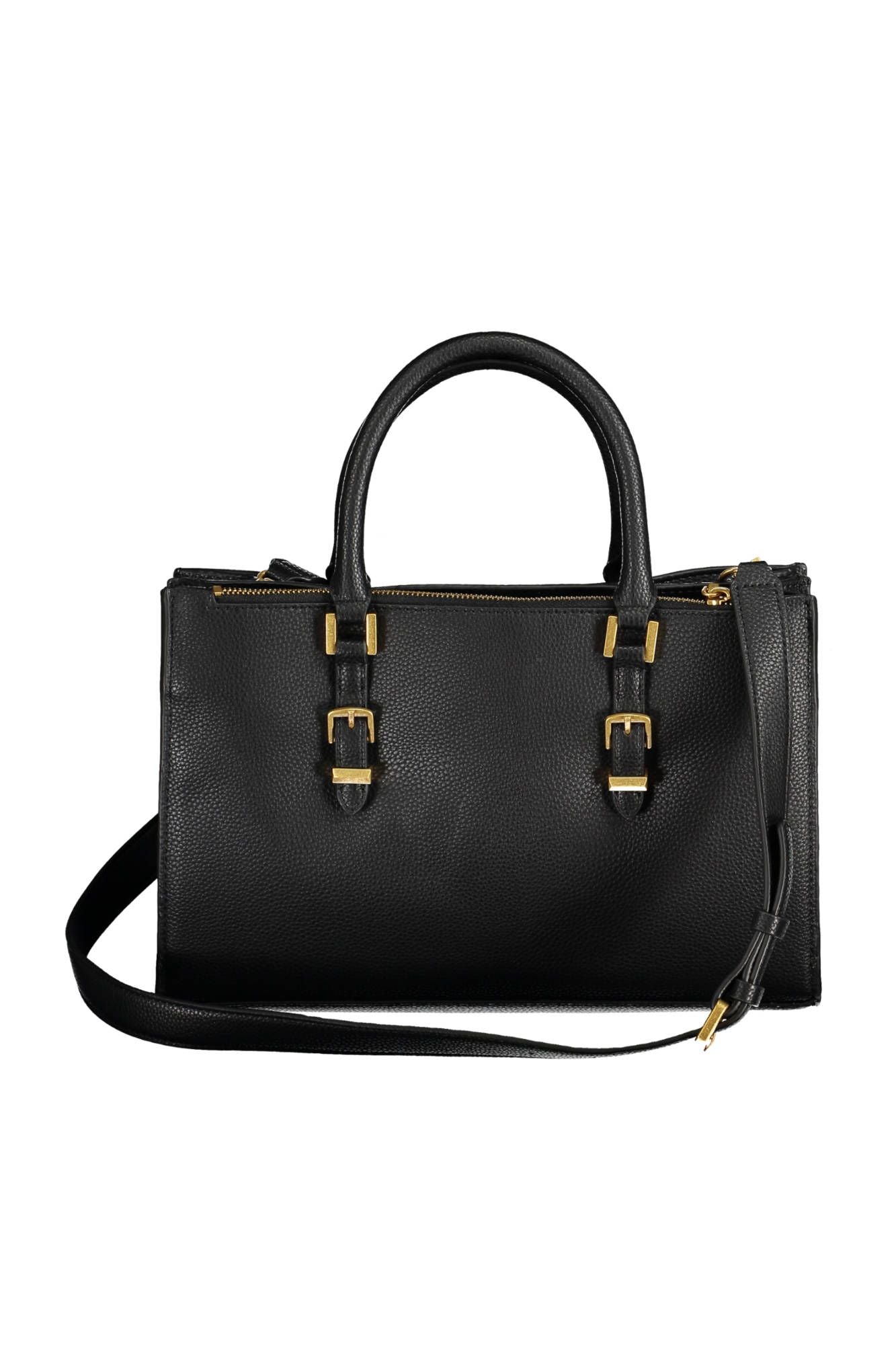 Guess Jeans Chic Black Guess Dual-Compartment Handbag