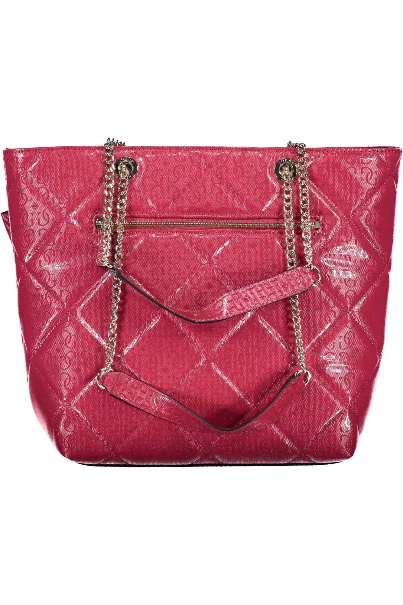 Guess Jeans Chic Pink Polyurethane Shoulder Bag