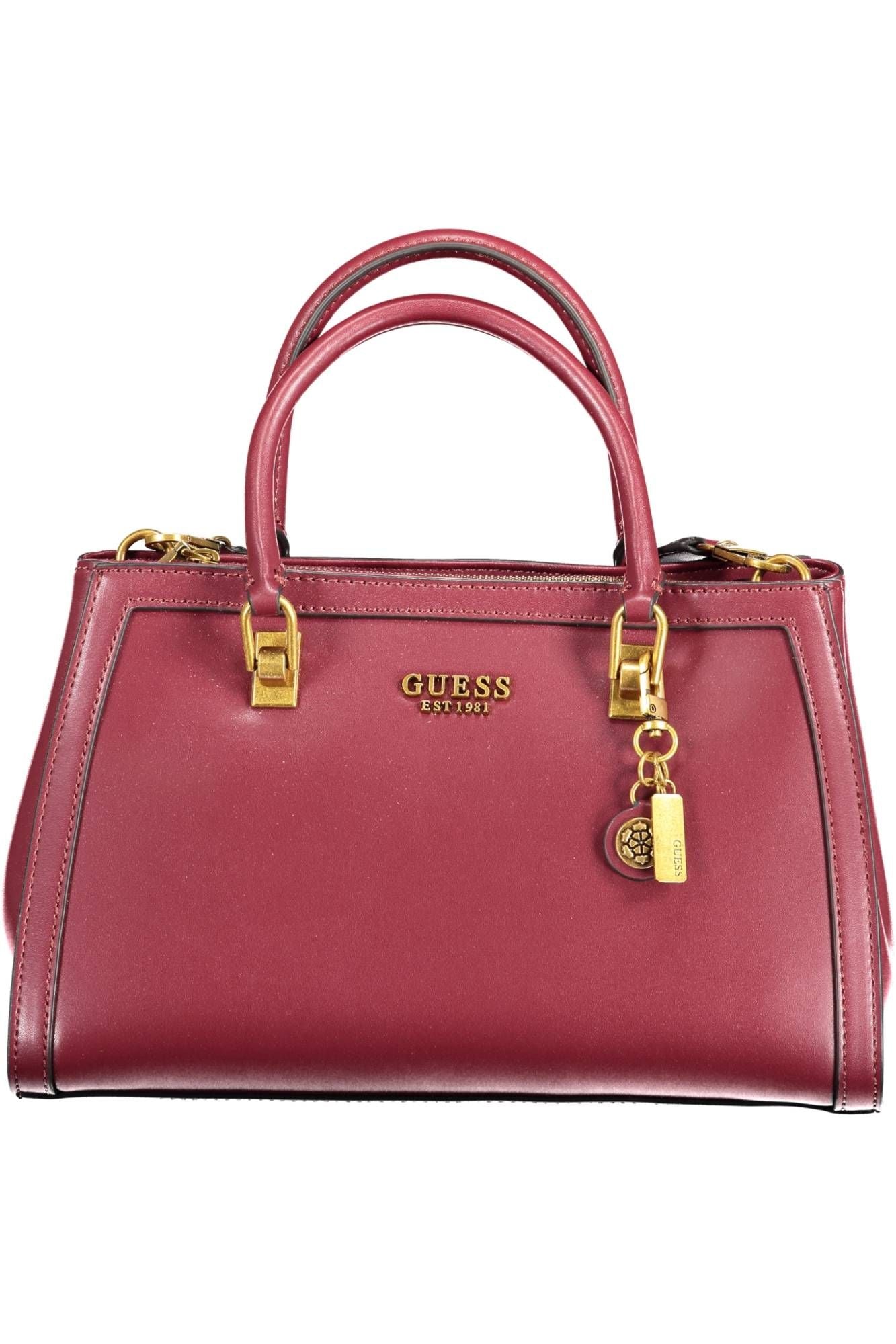 Guess Jeans Purple Chic Polyurethane Handbag for Every Occasion