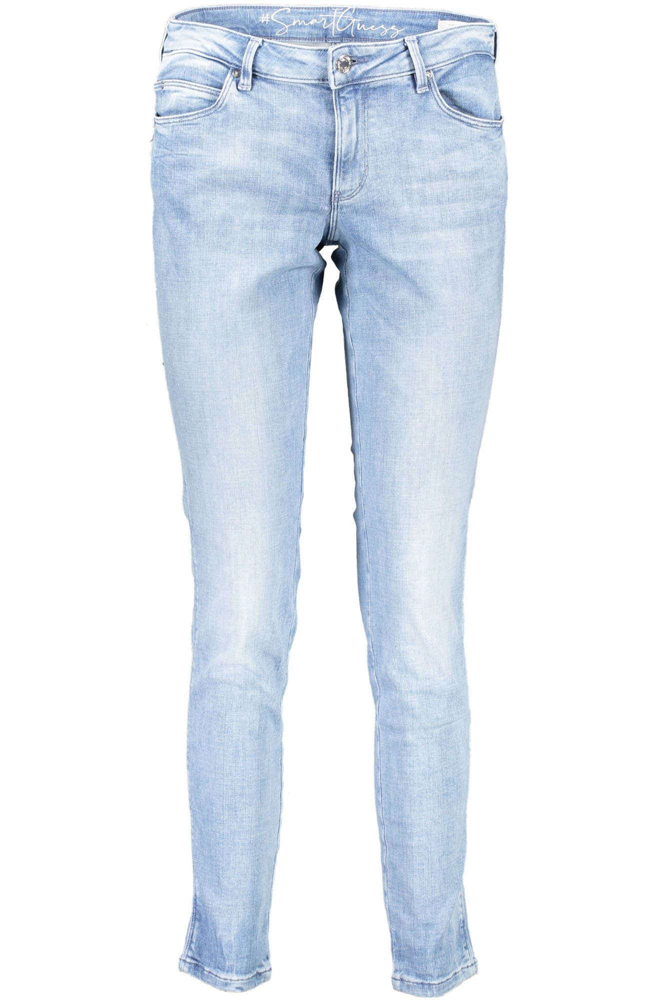 Guess Jeans Chic Skinny Mid-Rise Light Blue Jeans