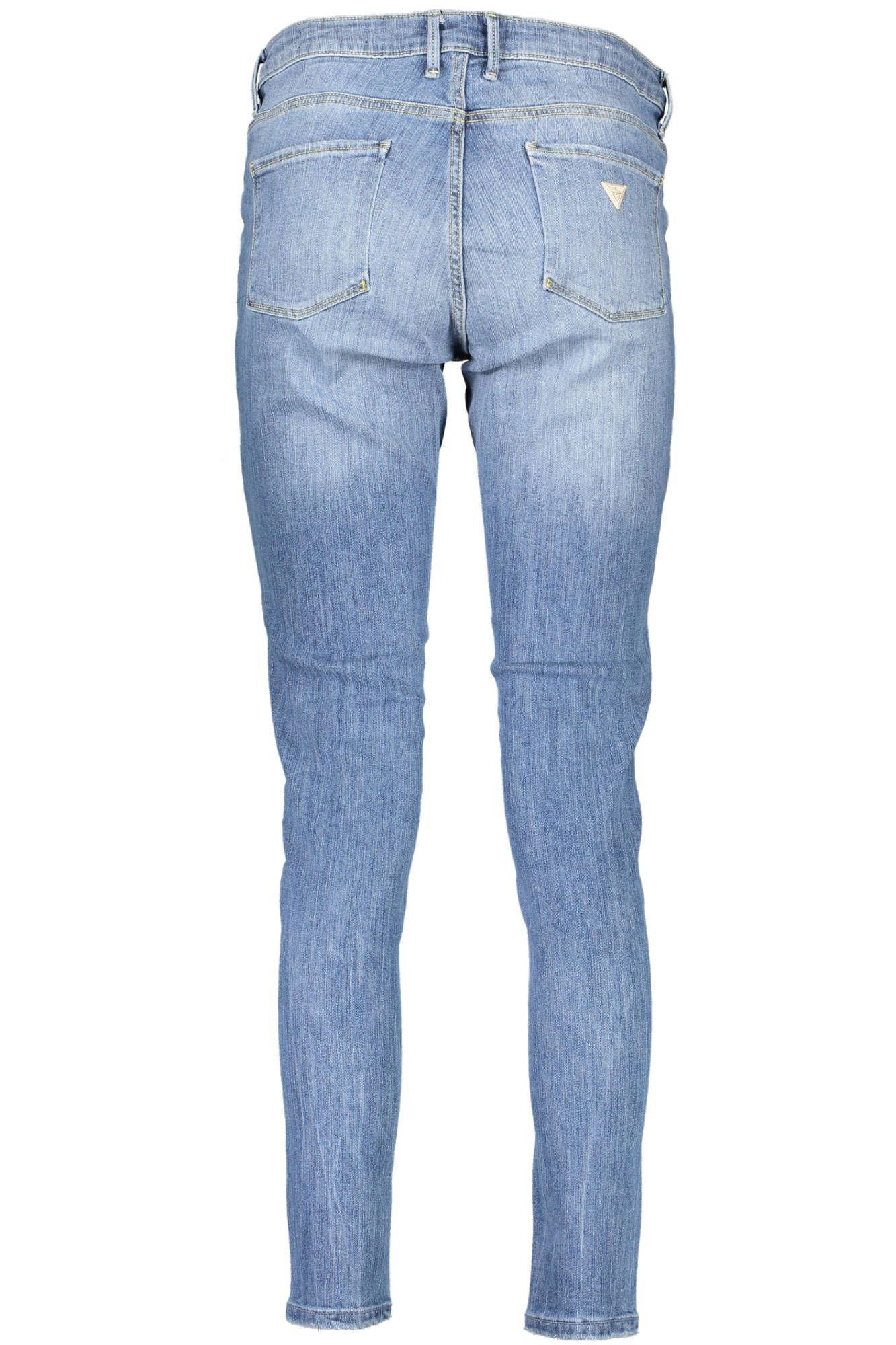 Guess Jeans Chic Ultra Skinny Mid-Rise Light Blue Jeans