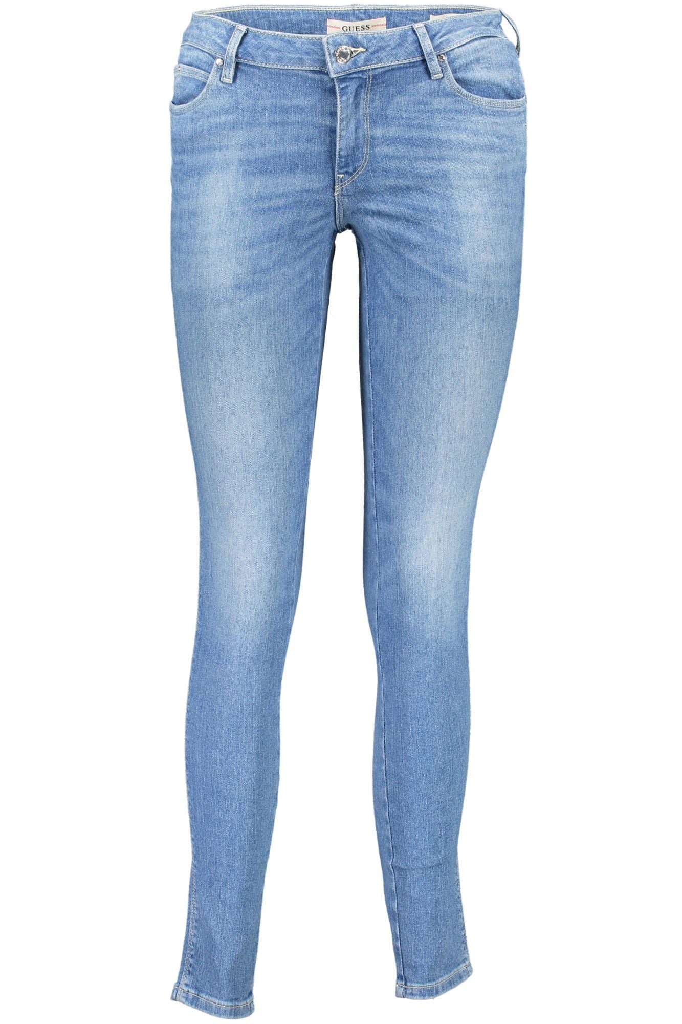 Guess Jeans Chic Faded Skinny Blue Jeans