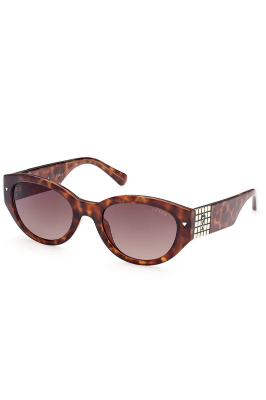 Guess Jeans Chic Teardrop Injected Frame Sunglasses