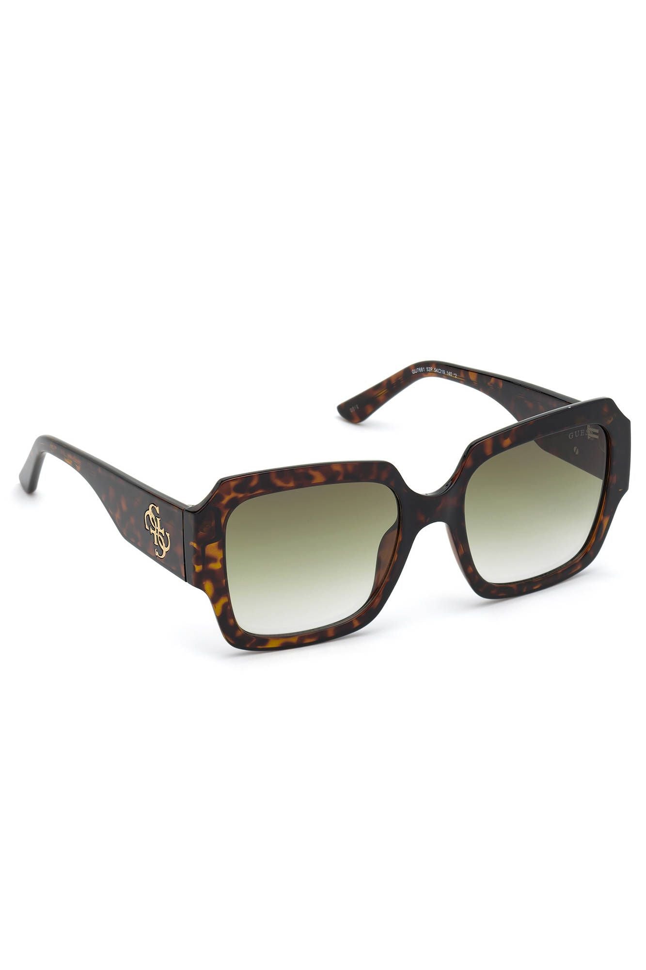 Guess Jeans Chic Square Frame Sunglasses