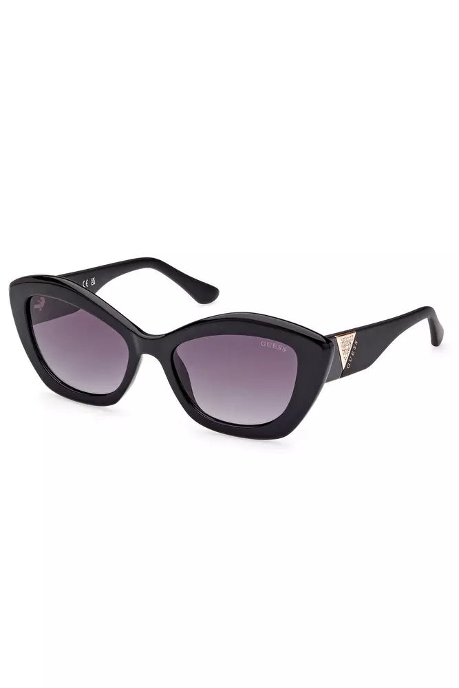 Guess Jeans Chic Teardrop Black Sunglasses