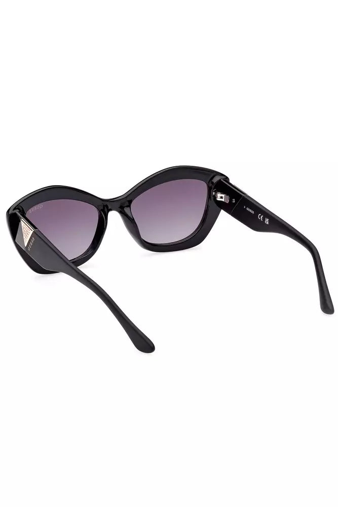 Guess Jeans Chic Teardrop Black Sunglasses