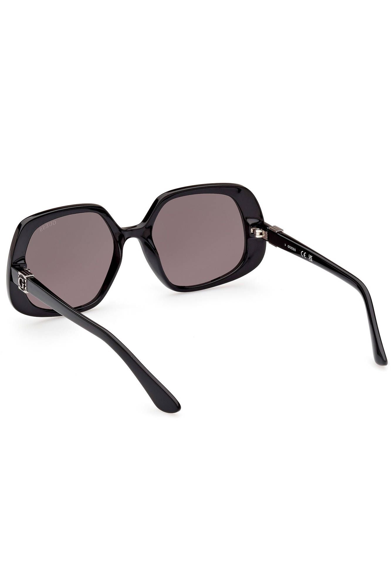 Guess Jeans Elegant Black Square Frame Sunglasses