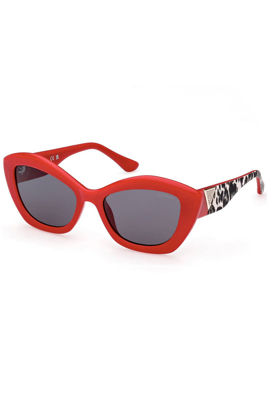 Guess Jeans Teardrop Lens Chic Sunglasses - Contrasting Details