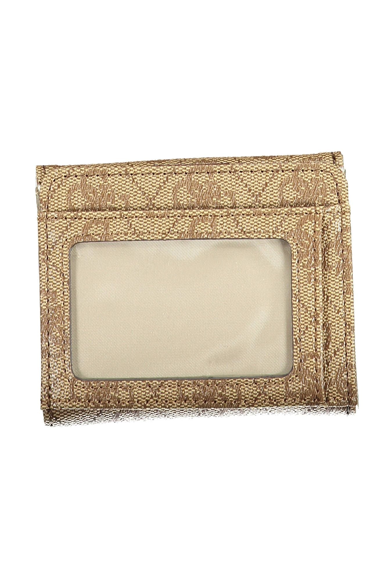 Guess Jeans Beige Polyurethane Chic Wallet