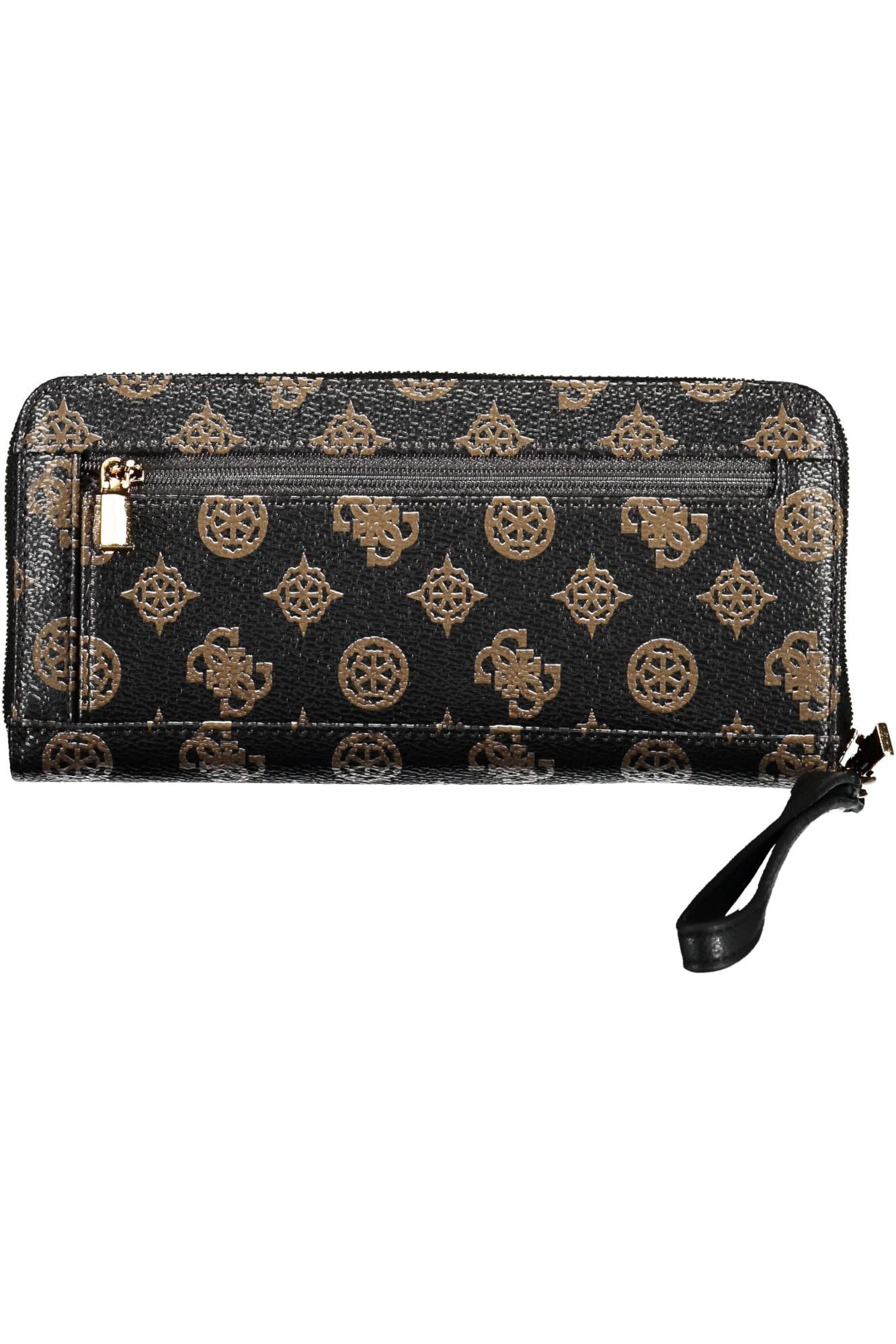 Guess Jeans Chic Brown Polyurethane Wallet with Contrasting Details