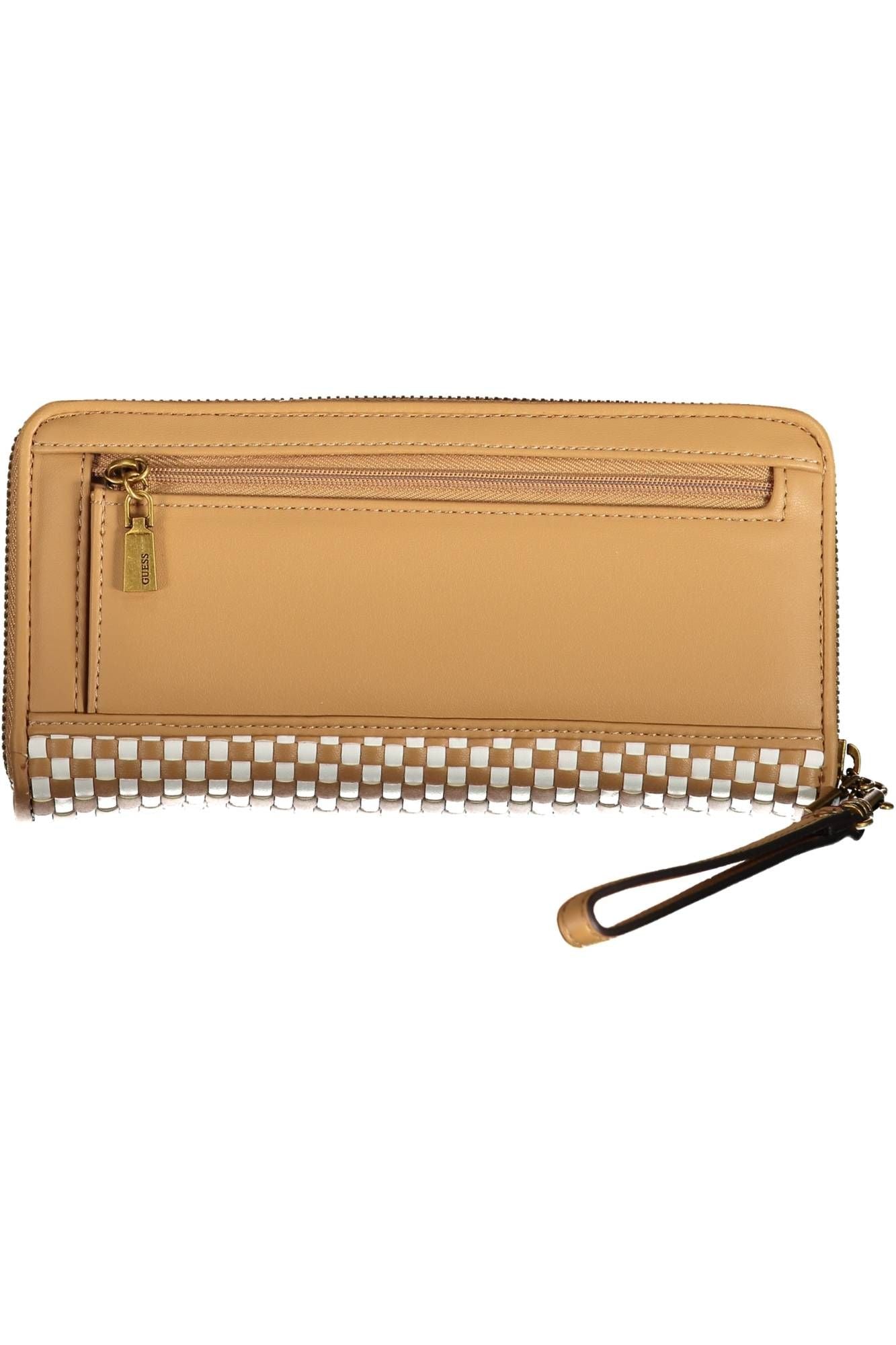 Guess Jeans Chic Brown Polyurethane Wallet with Trendy Details