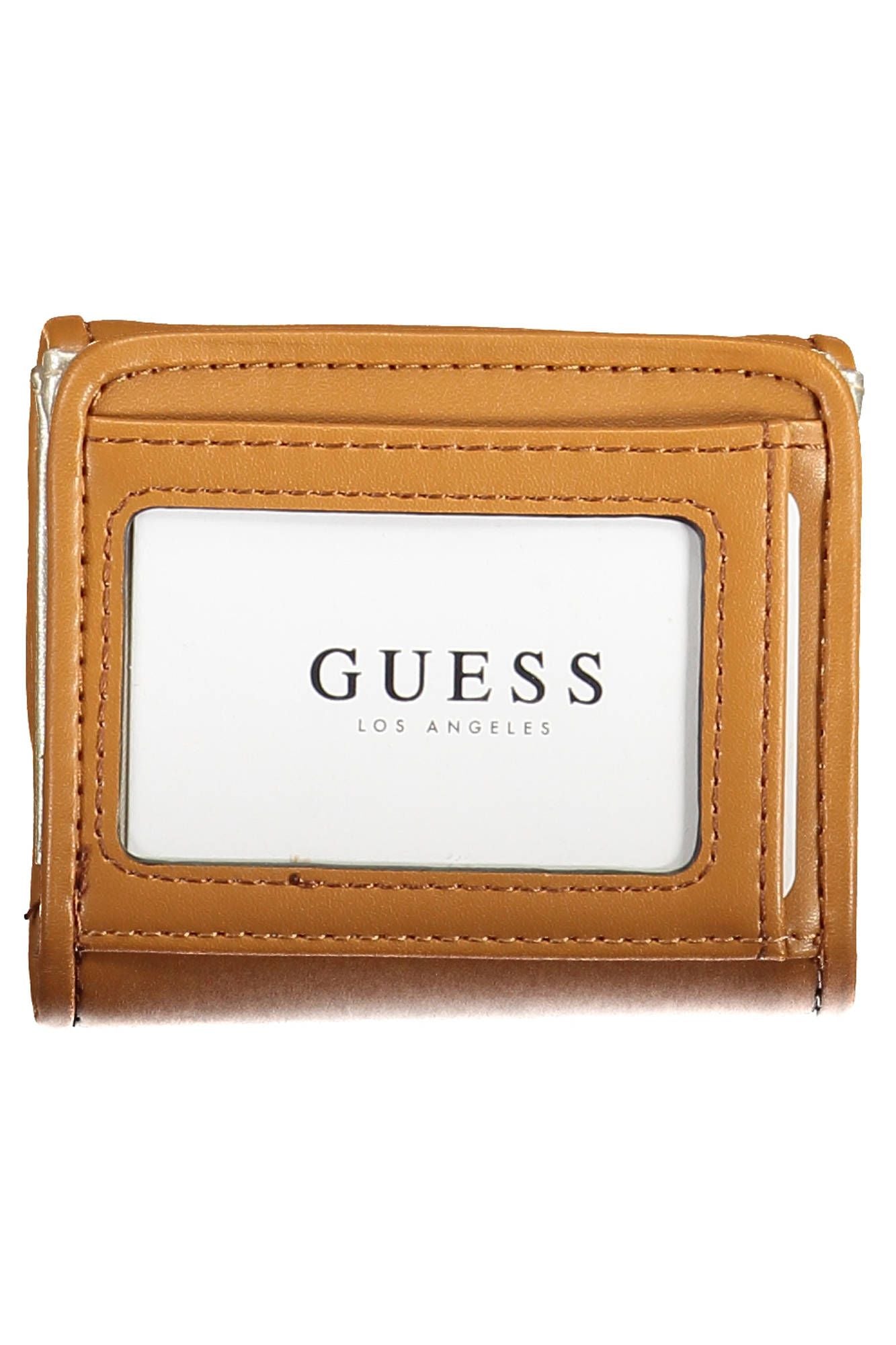 Guess Jeans Chic Bifold Wallet with Contrasting Snap Closure