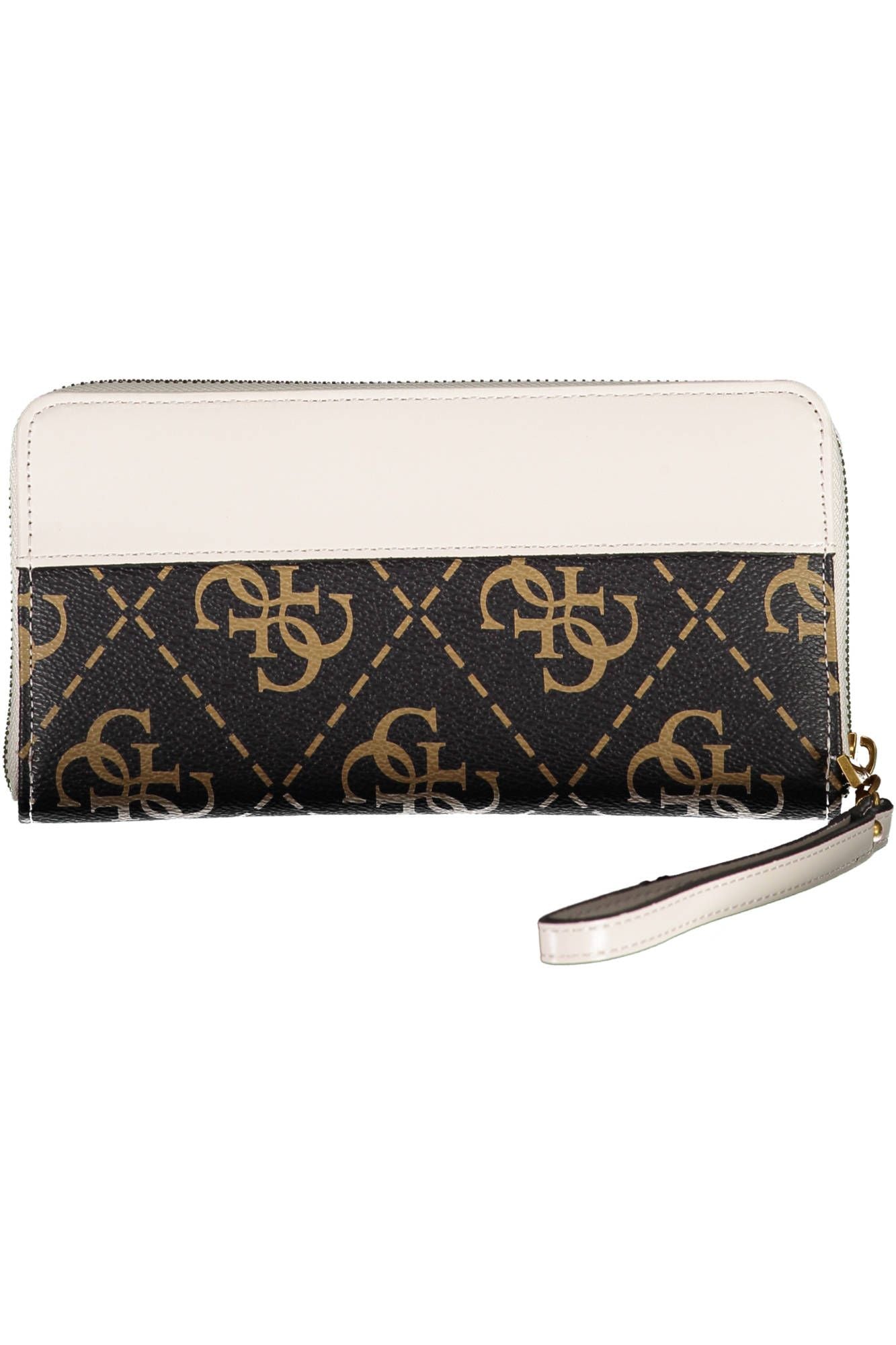 Guess Jeans Chic Brown Polyurethane Wallet with Logo Detail