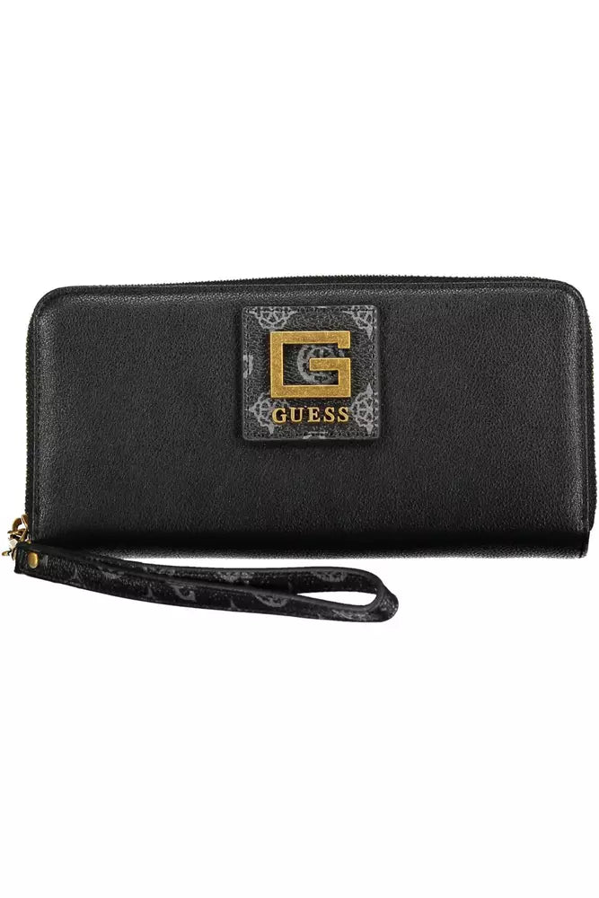 Guess Jeans Sleek Black Polyethylene Men's Wallet