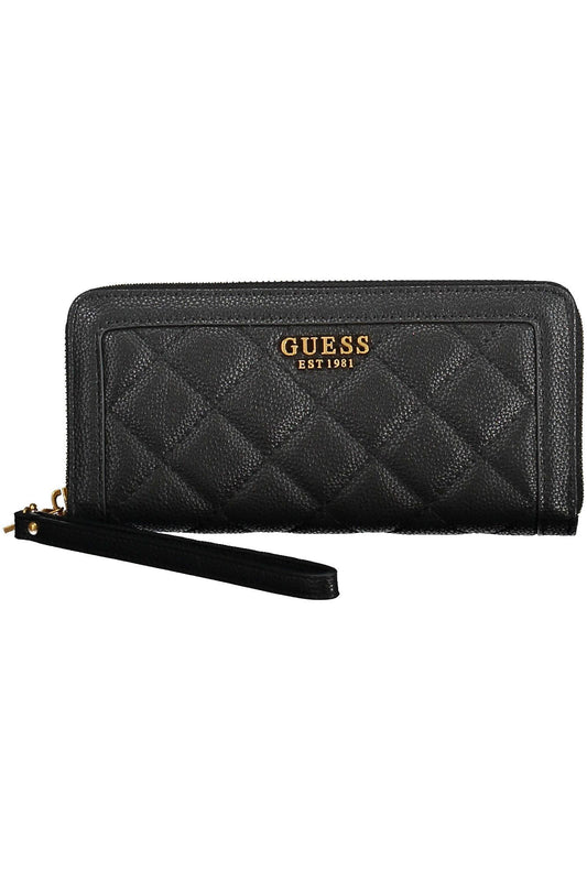 Guess Jeans Sleek Black Multifunctional Wallet