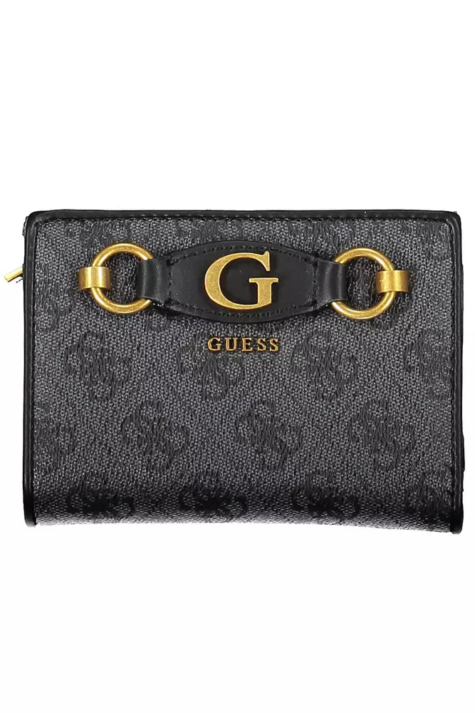 Guess Jeans Sleek Polyethylene Wallet with Ample Storage