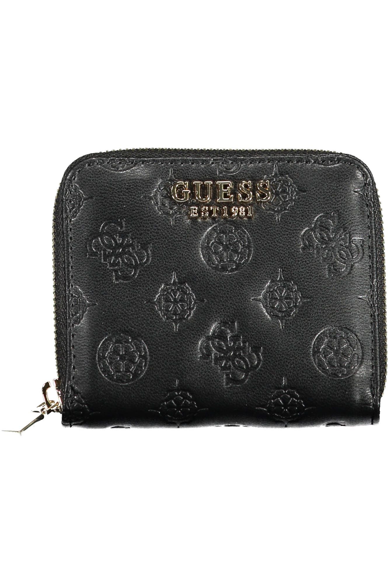 Guess Jeans Chic Contrasting Detail Black Wallet