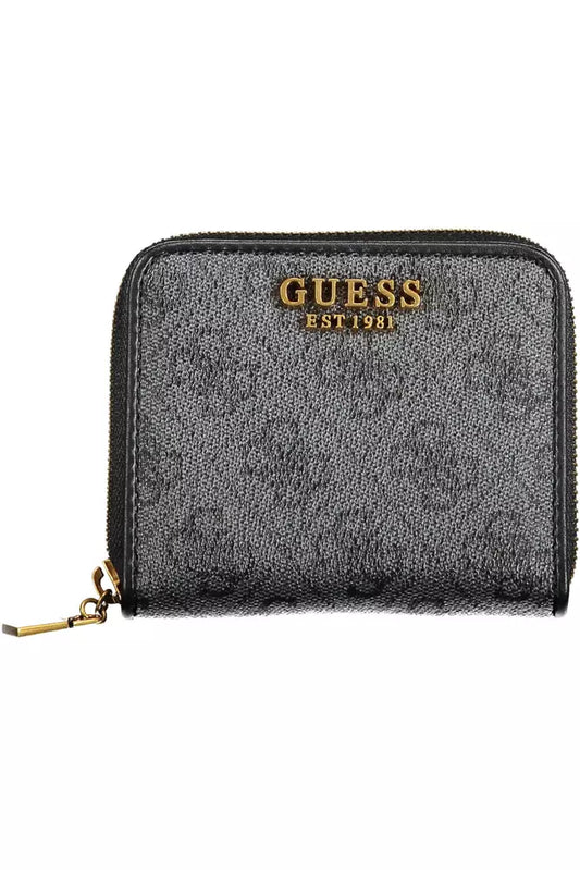 Guess Jeans Sleek Black Polyethylene Men's Wallet