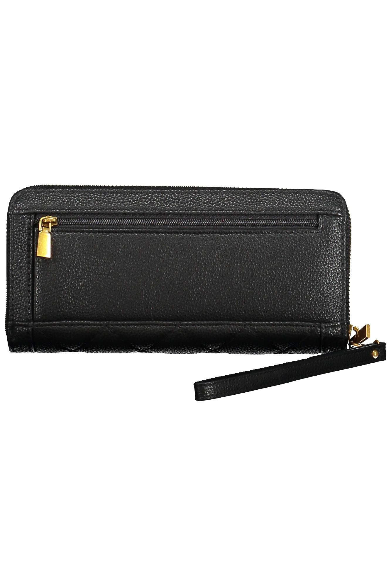 Guess Jeans Sleek Black Multifunctional Wallet