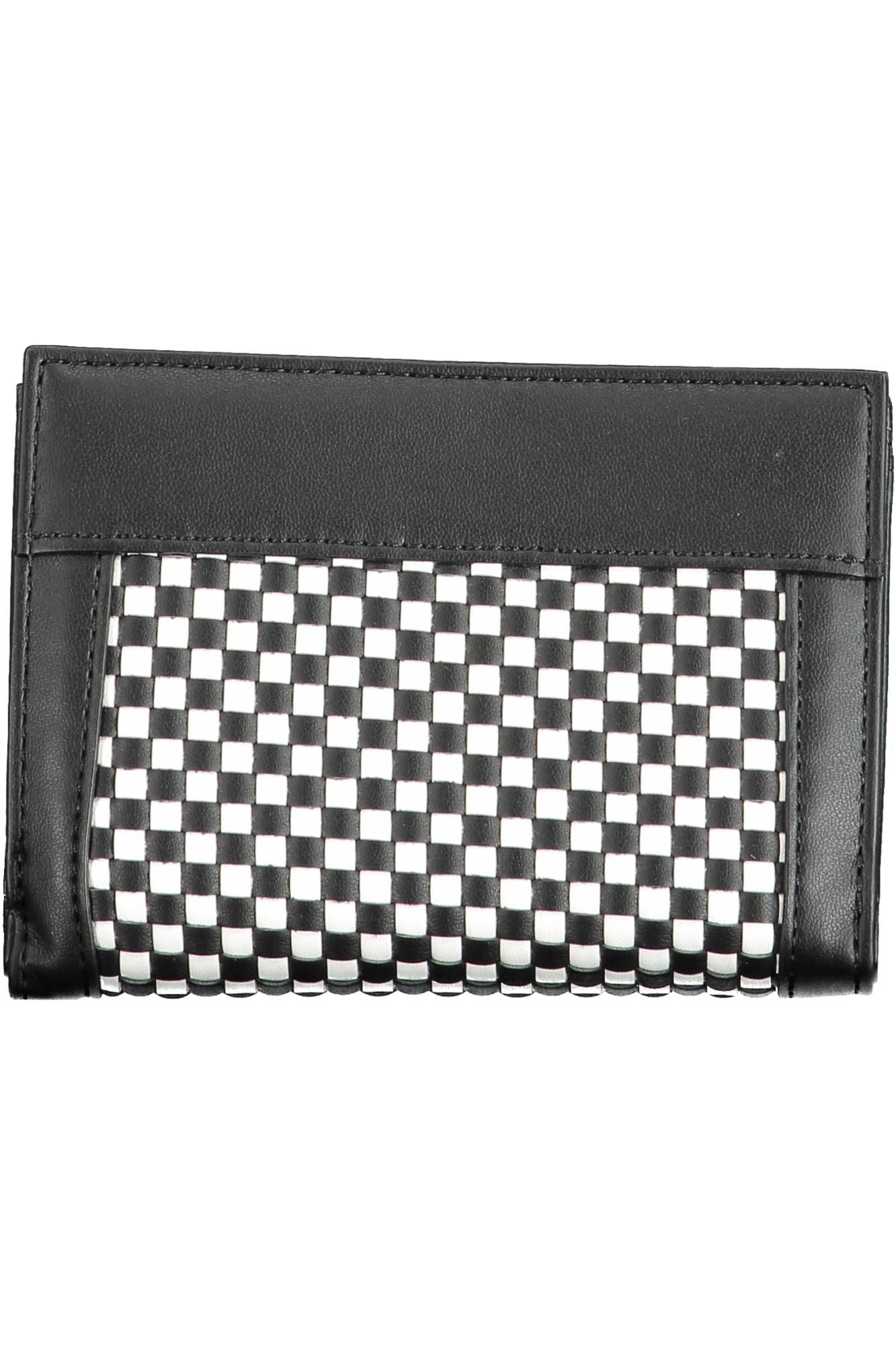 Guess Jeans Elegant Black Polyurethane Wallet with Logo