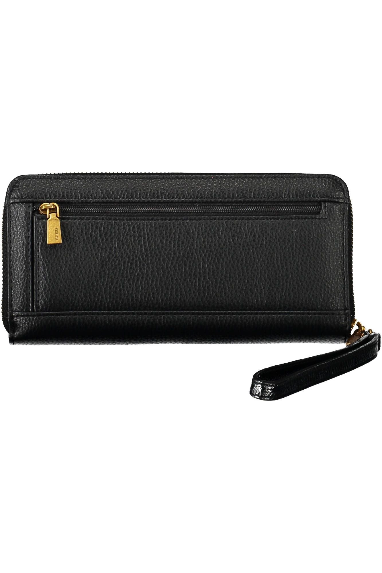 Guess Jeans Sleek Black Multi-Compartment Wallet