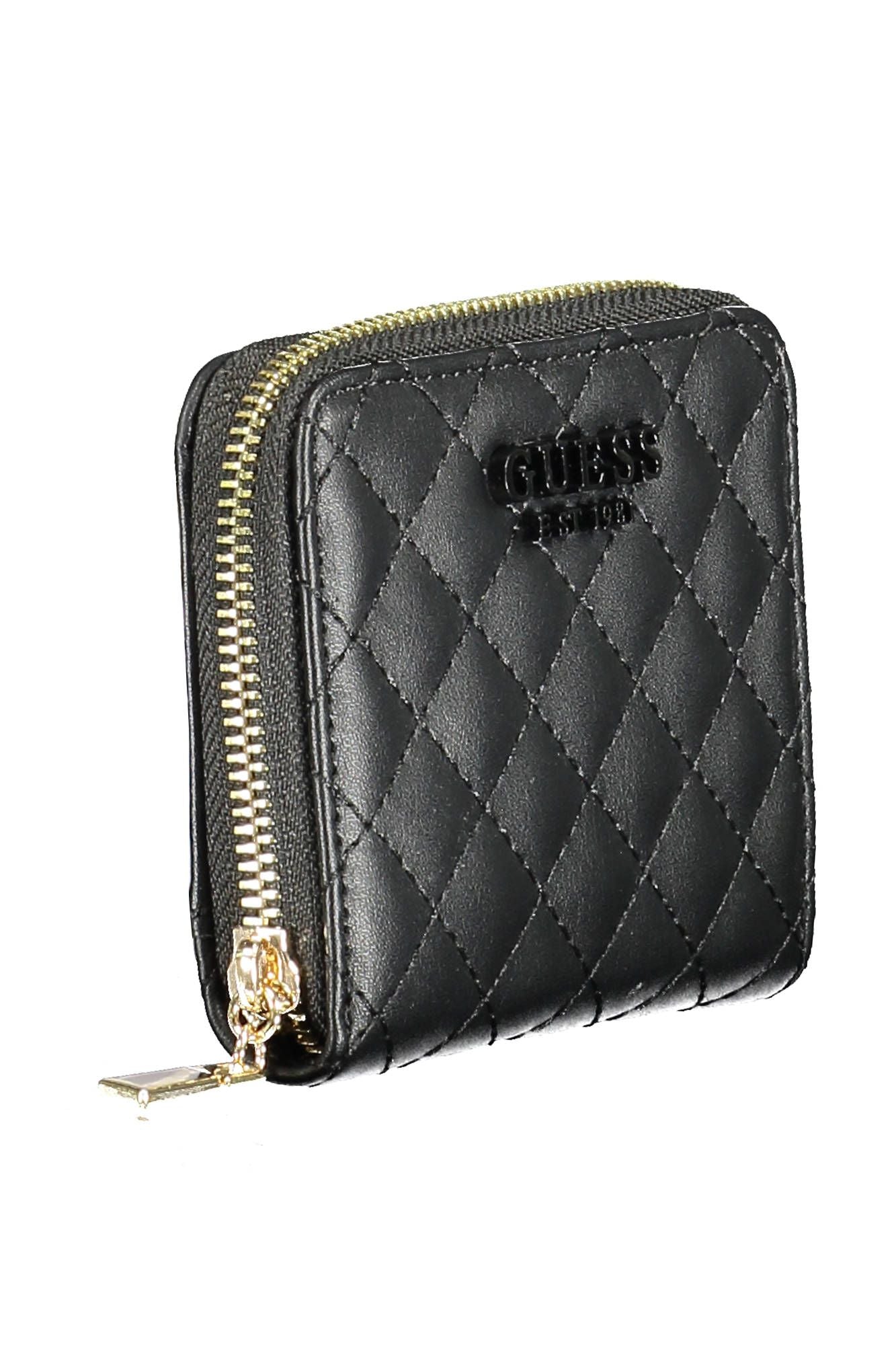 Guess Jeans Elegant Black Polyurethane Wallet for Women