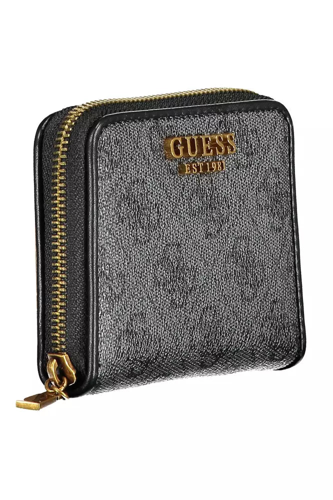 Guess Jeans Sleek Black Polyethylene Men's Wallet