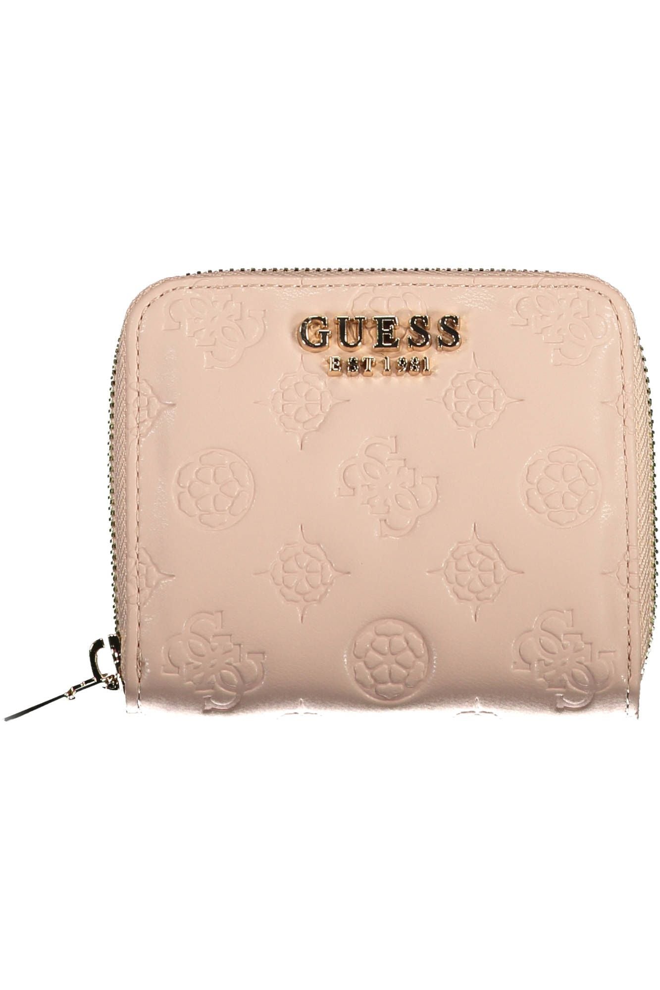 Guess Jeans Chic Pink Wallet with Contrasting Details