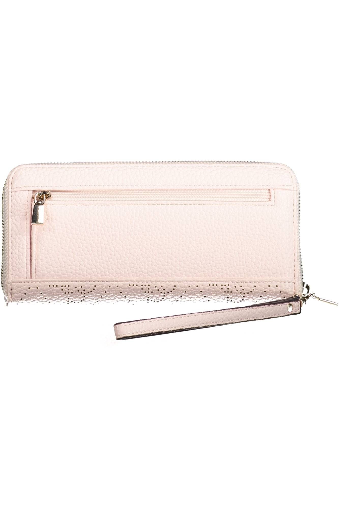 Guess Jeans Chic Pink Multifunctional Wallet for Everyday Elegance