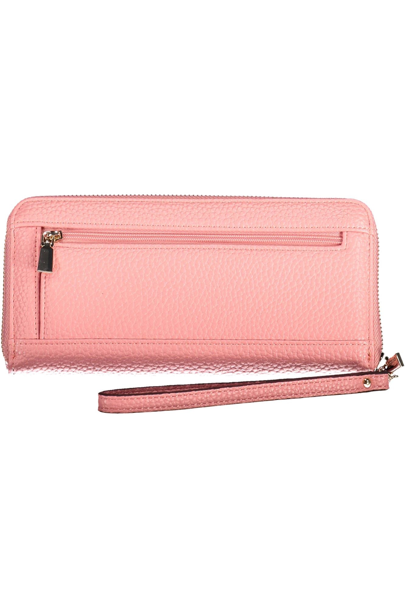 Guess Jeans Chic Pink Multifunctional Wallet