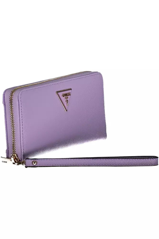 Guess Jeans Elegant Purple Multifunctional Wallet