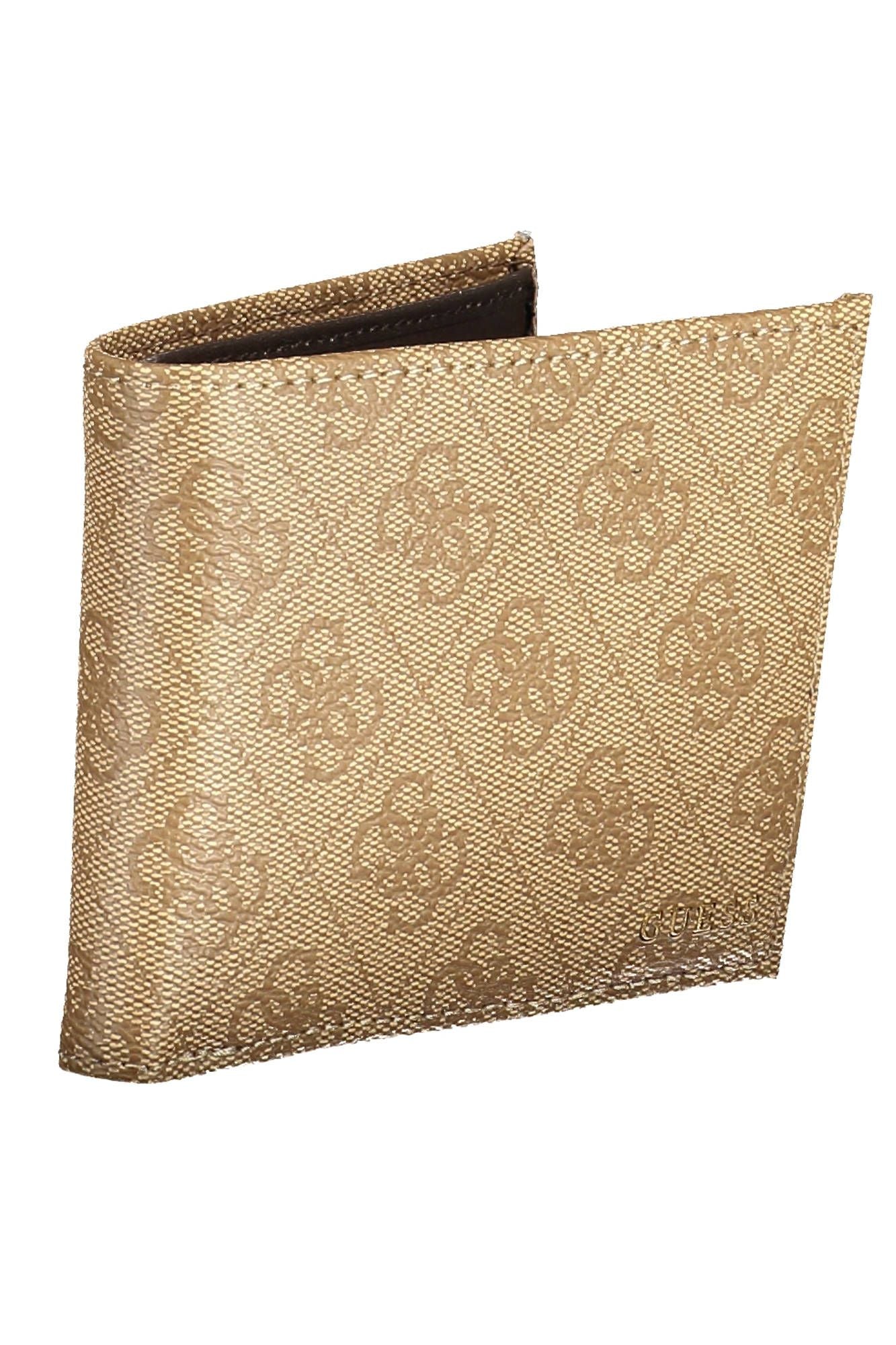 Guess Jeans Chic Beige Multi-Compartment Wallet