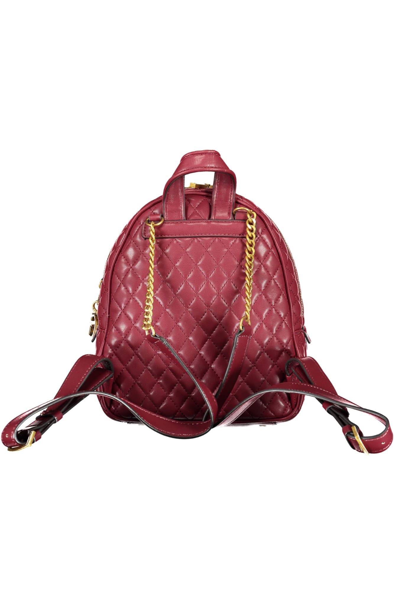 Guess Jeans Chic Purple Backpack with Contrasting Details