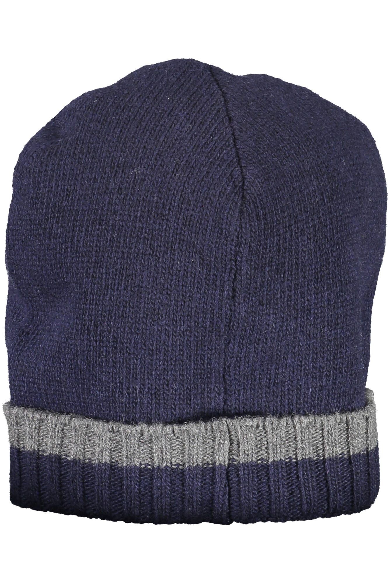 Harmont & Blaine Embroidered Wool Cap with Contrasting Details