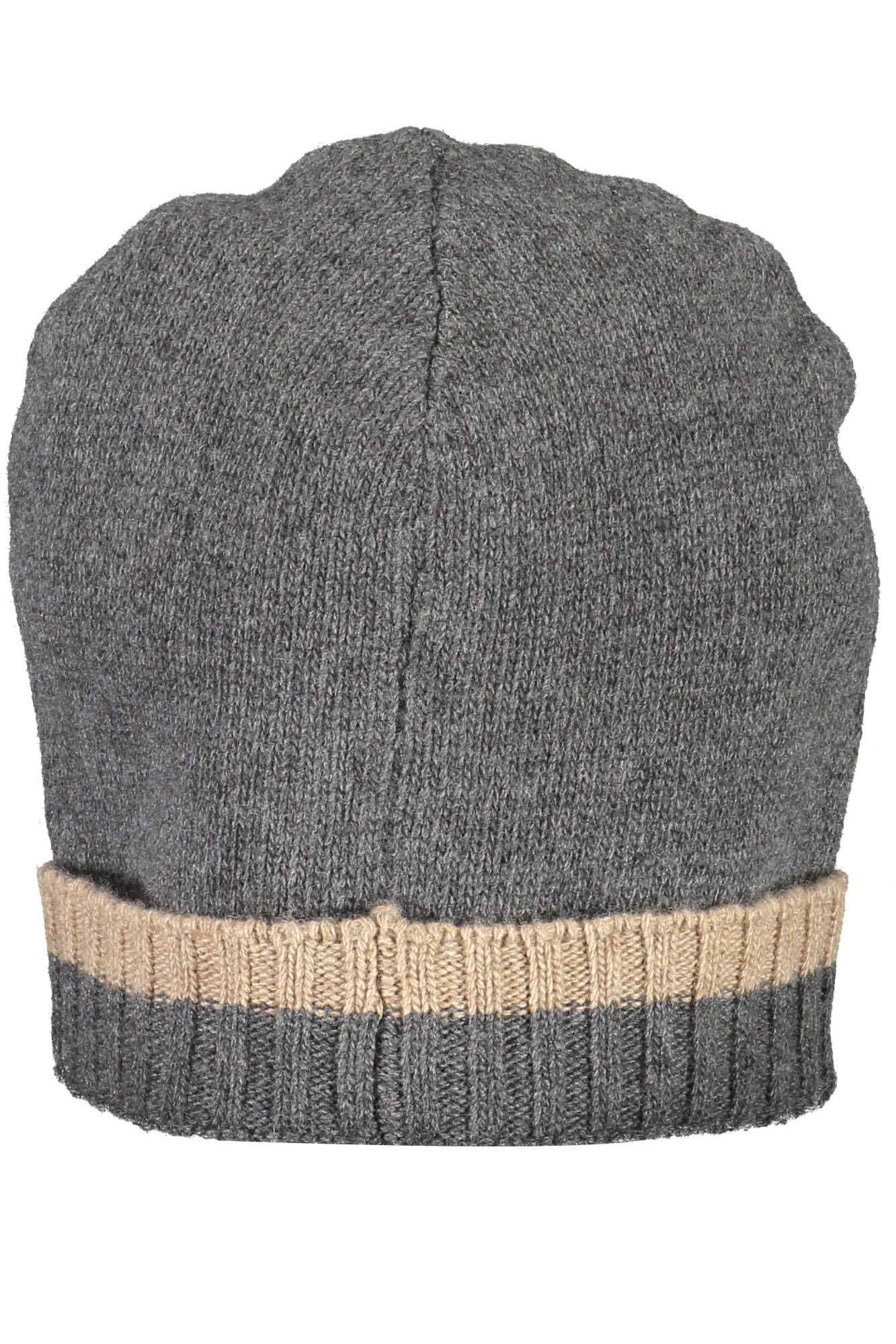 Harmont & Blaine Elegant Wool-Cashmere Cap with Embroidery