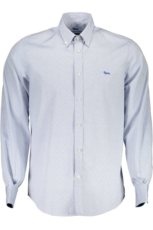 Harmont & Blaine Chic Light Blue Button-Down Regular Fit Shirt